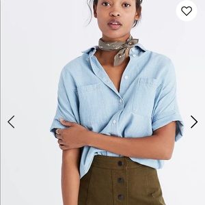 Chambray Courier Shirt in Buckley Wash